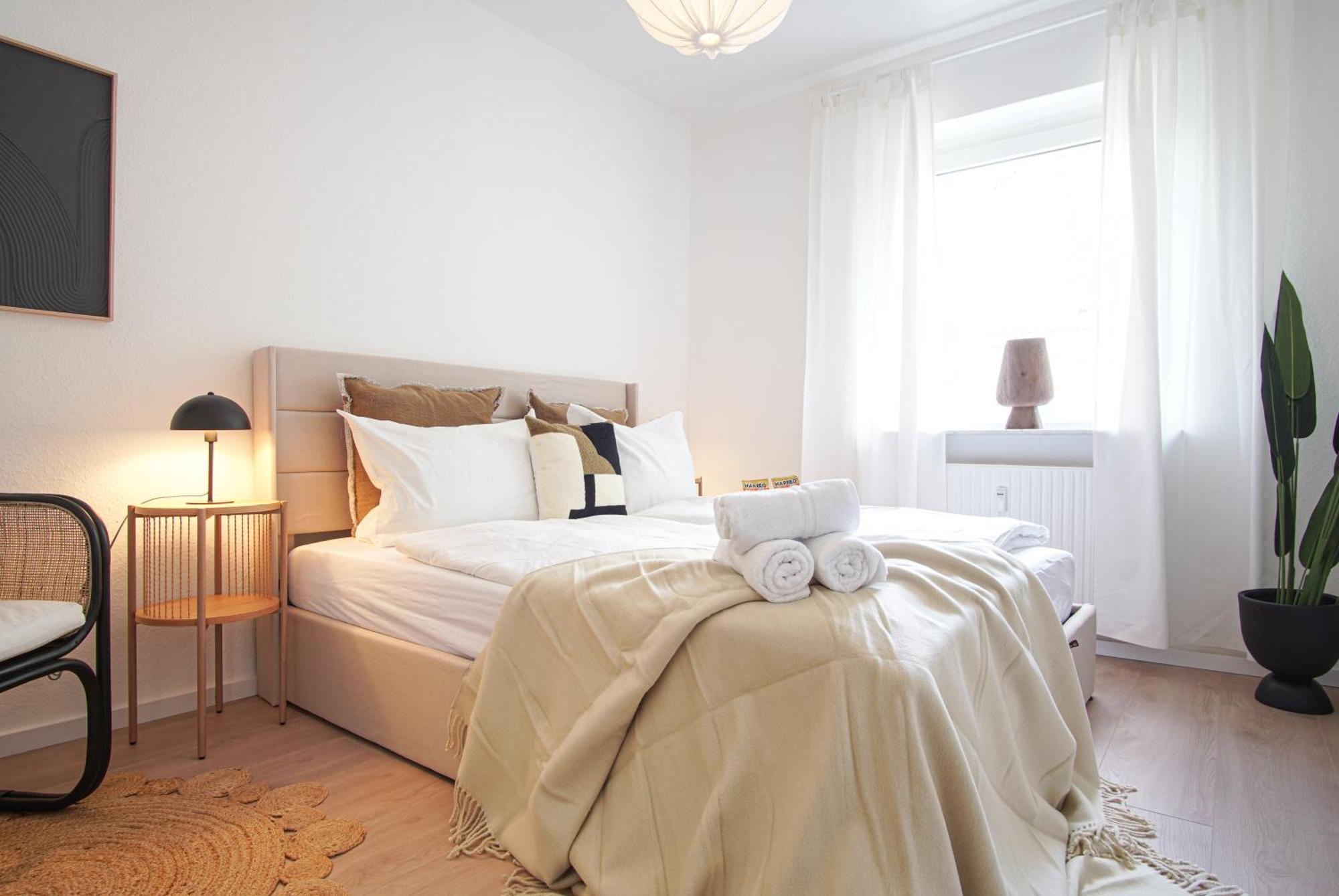 Homefy Balcony Apartment - Up To 4 People - Close To Fair - Free Parking Essen Kültér fotó