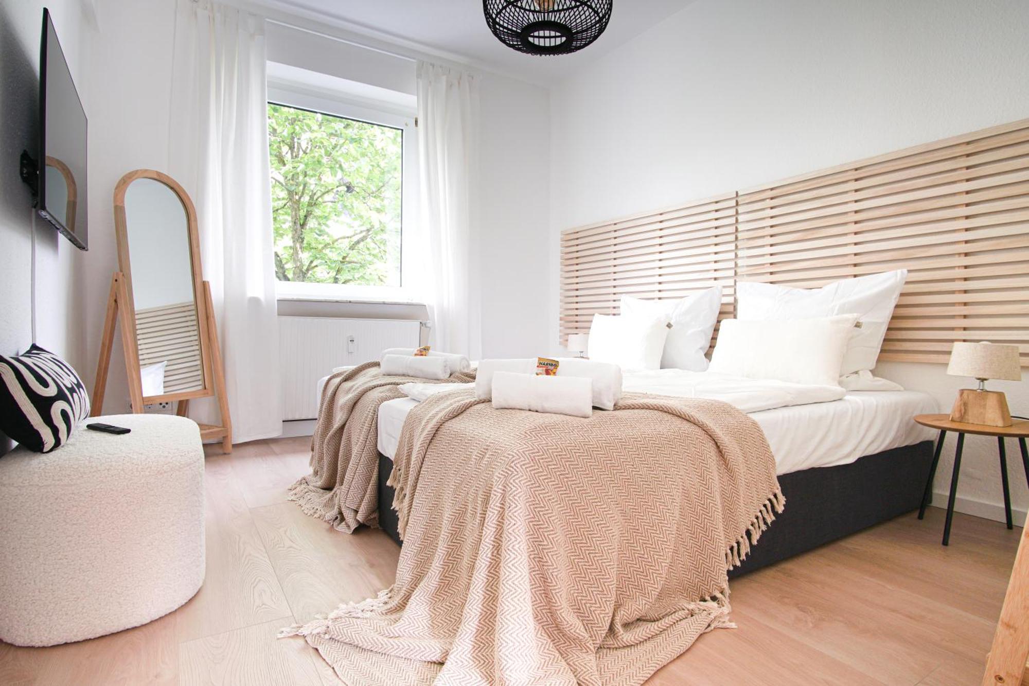 Homefy Balcony Apartment - Up To 4 People - Close To Fair - Free Parking Essen Kültér fotó